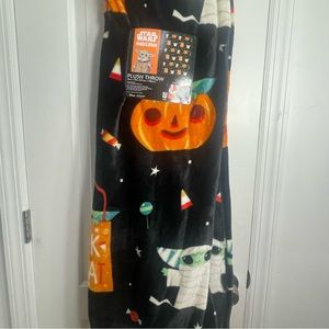Halloween Star Wars Throw Blanket 50”x70”